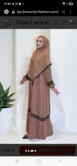 elbise ve esarp 2 li takım 46 beden