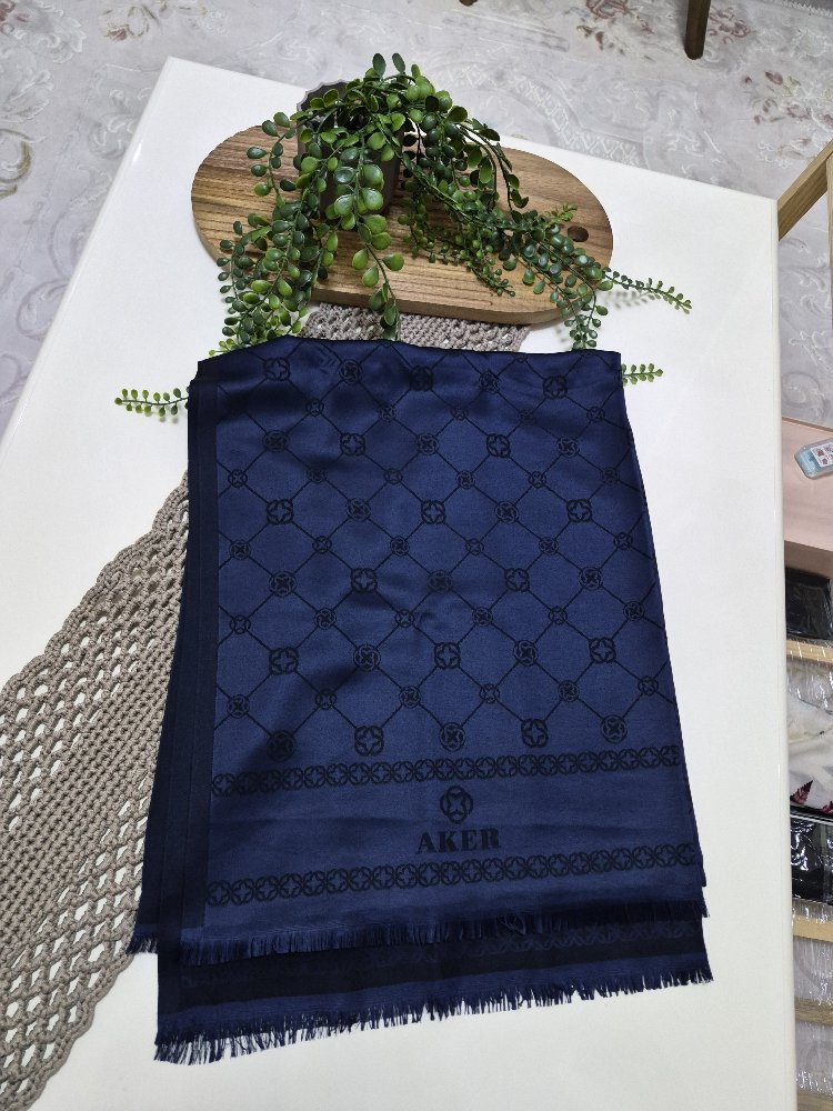 çift taraflı Kaşmir ipek şal