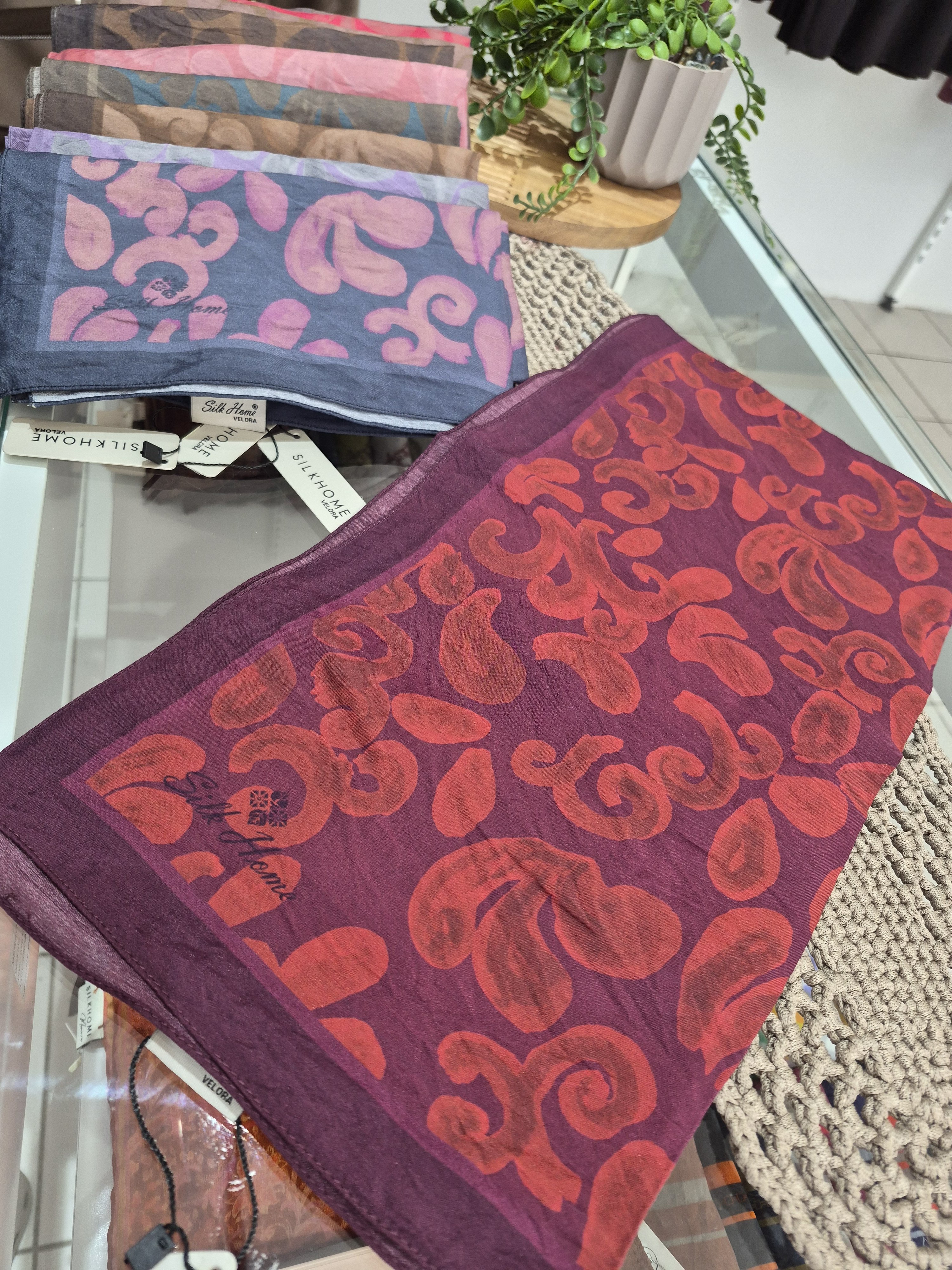 silk home velora Eşarp