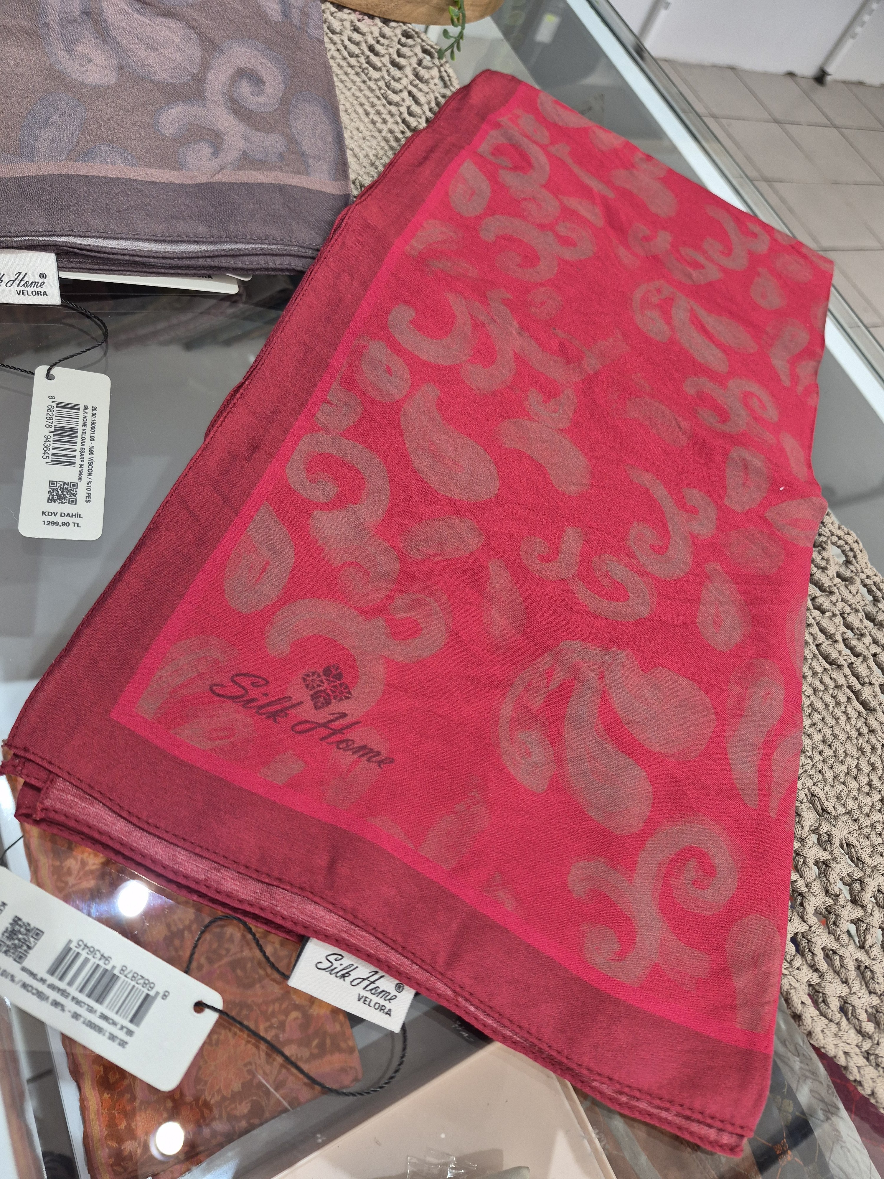 silk home velora Eşarp